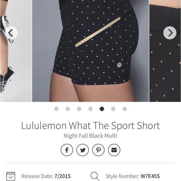 Nwt What the Sport Short Nightfall 8 - Picture 7 of 7